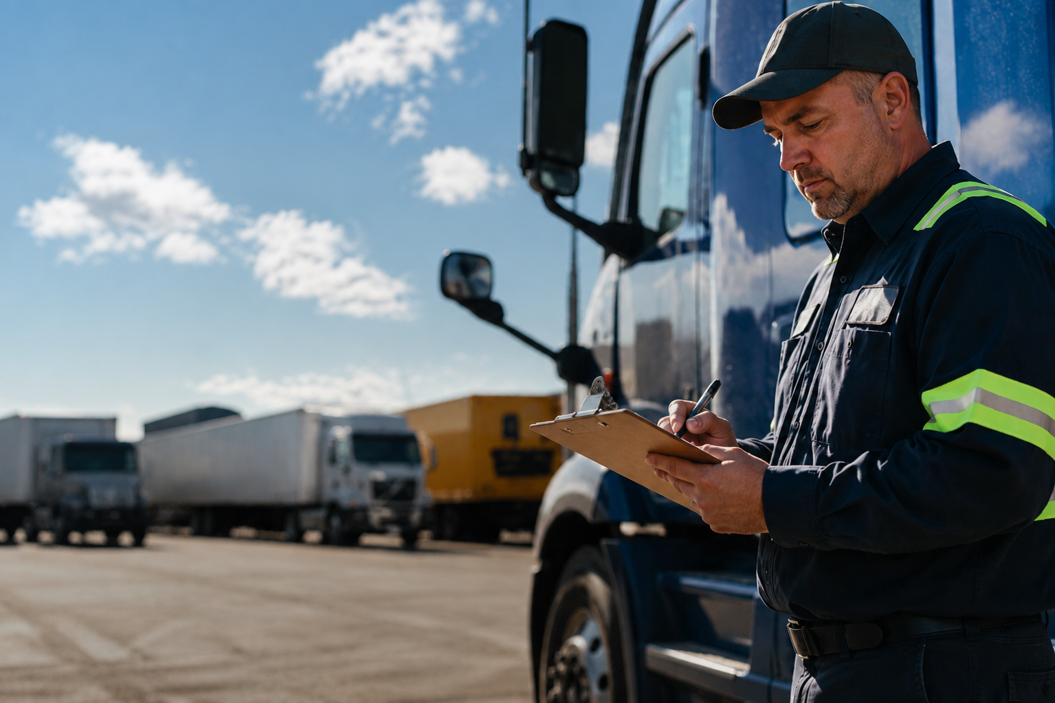 On-site vehicle safety inspection